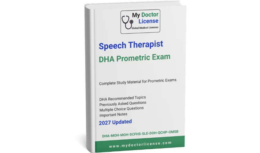 Speech Therapist – DHA Prometric Exam MCQs